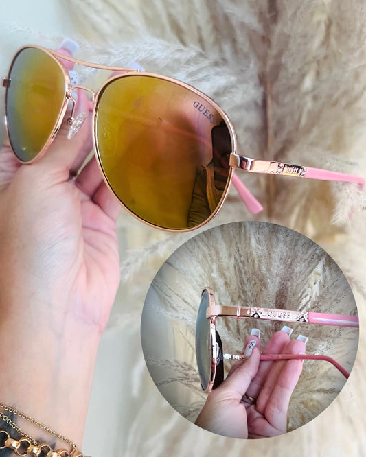 Lentes de Sol UV400 GF0295 28U GUESS Rosa