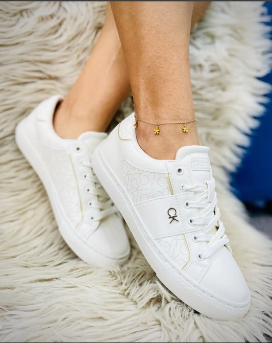 Zapatilla Calvin Klein Charlie Ivory 150