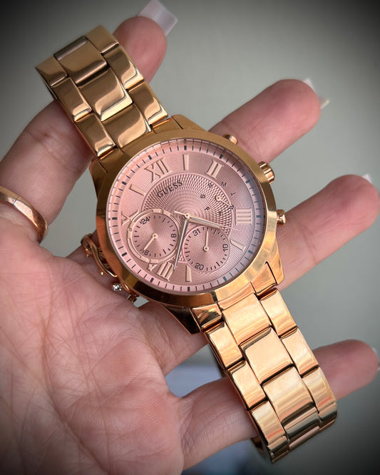 Reloj GUESS W1070L3 Oro Rosa