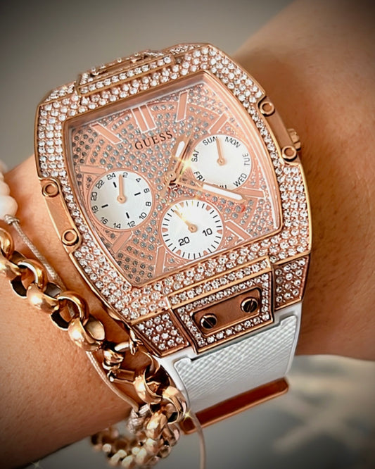Reloj GUESS GW0105L3 Silicona Blanco